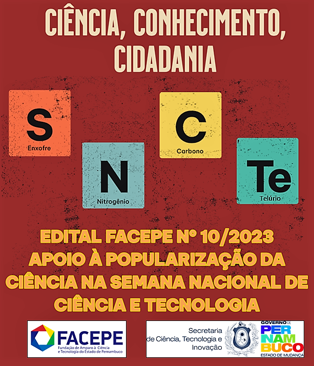 FACEPE e SECTI divulgam o Resultado do Edital 10/2023 – Apoio à Popularização da Ciência na Semana Nacional de Ciência e Tecnologia