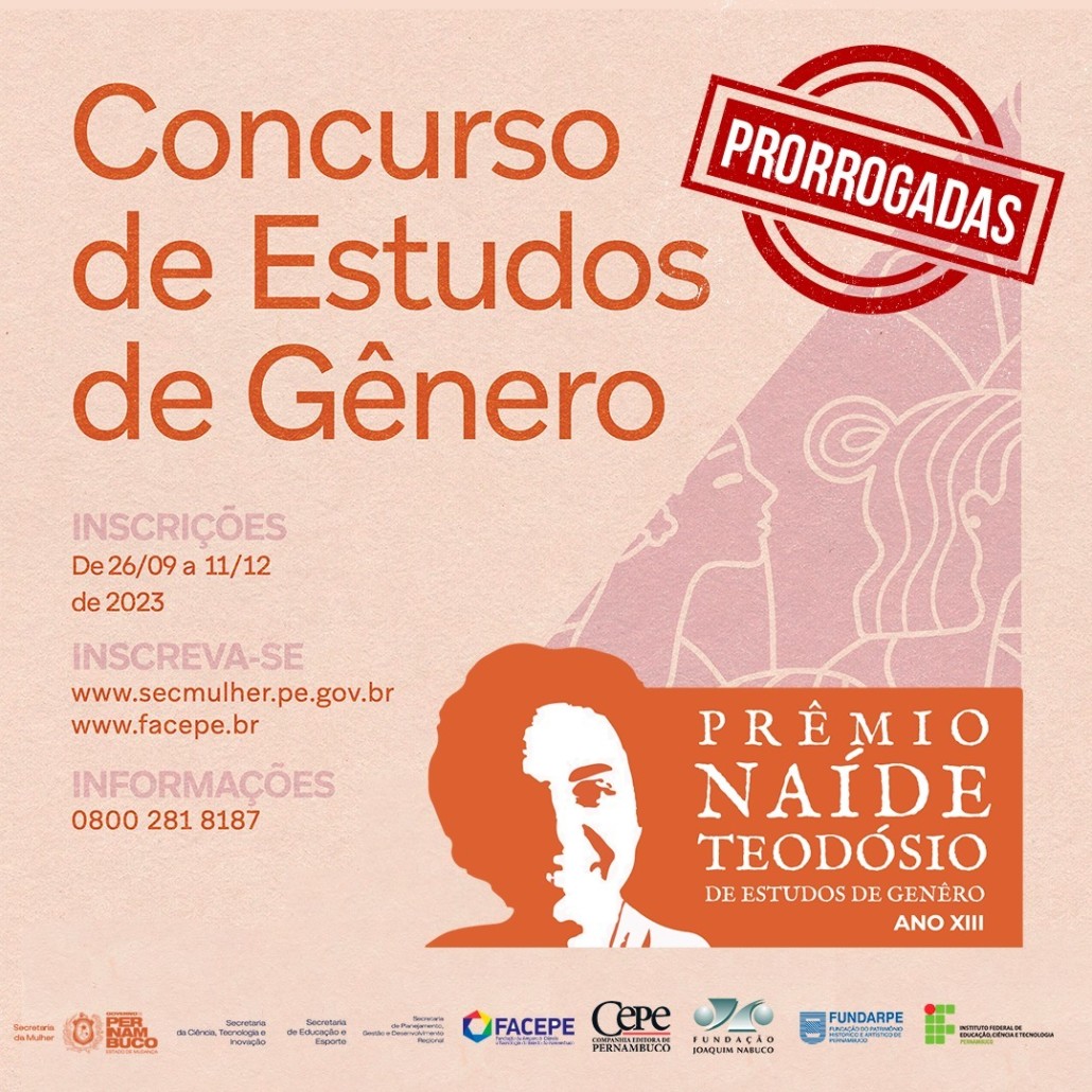 Prorrogadas Inscrições para o Prêmio Naíde Teodósio