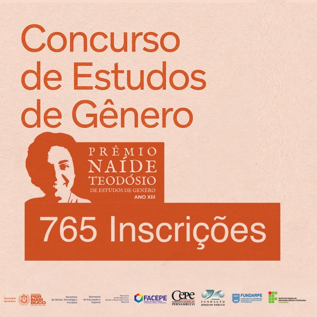 Divulgado o resultado final das inscrições homologadas – Prêmio Naíde Teodósio de Estudos e Gênero – Ano XIII