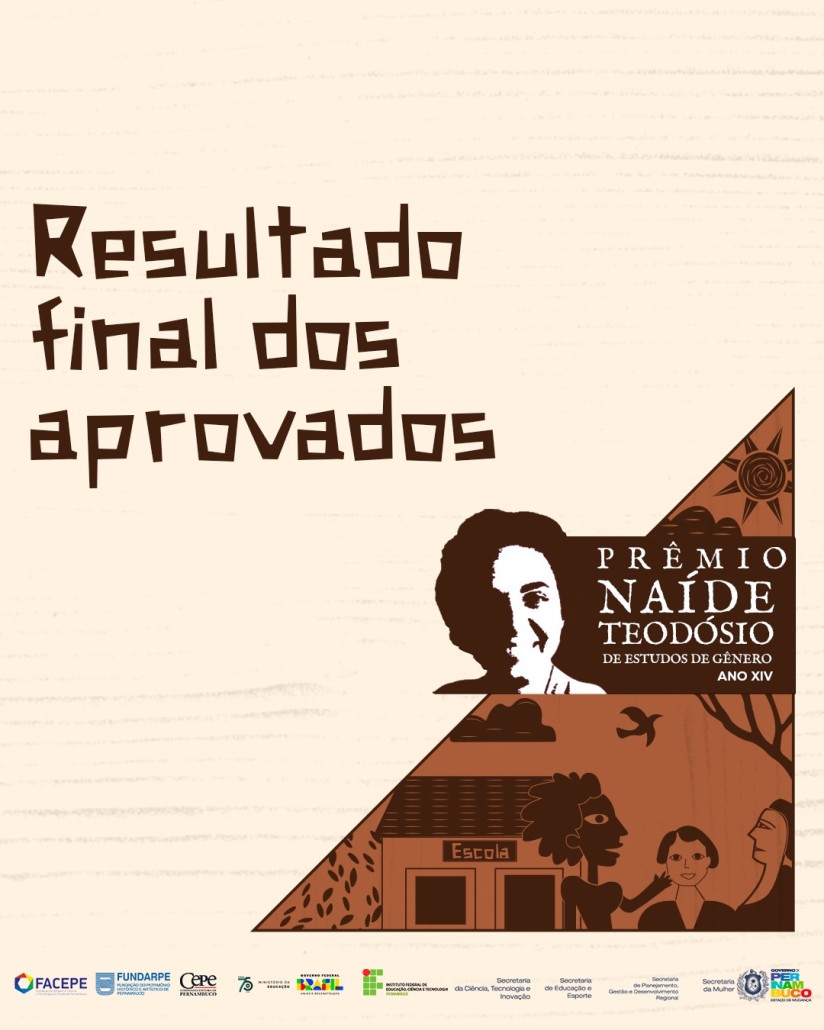 Divulgado o Resultado Final  do Prêmio Naíde Teodósio – Ano XIV
